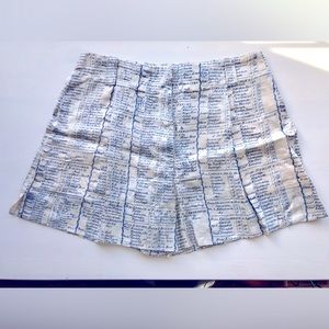 Stella McCartney printed shorts silk size 38